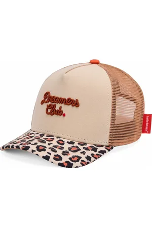 Hello Hossy Casquette Visière Courbée Trucker Leopard