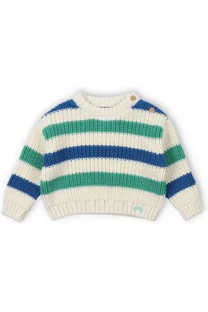 The New Society Pull Rayures Leto Baby Coton Bio