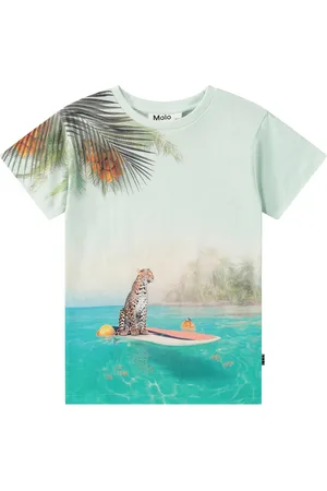 Molo T-Shirt Raul Leo On Surf Coton Bio