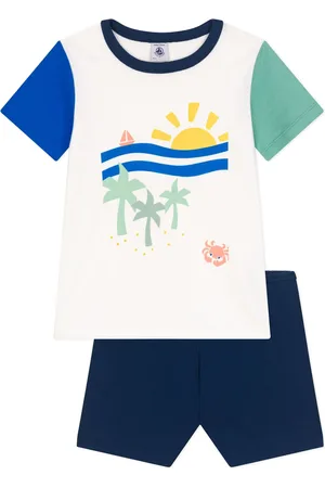 Petit Bateau Pyjashort Brooklyn Coton Bio