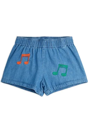 Mini Rodini Short Notes Denim