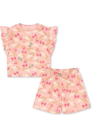 Konges Sløjd Ensemble T-Shirt et Short Lin Coton Bio