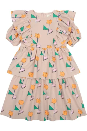 Jelly Mallow Robe Fleur Orange