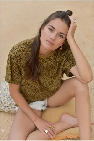 Marlot Paris T-shirt Jil Mini Léopard Coton Bio - Collection Femme