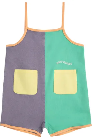 Bobo Choses Combishort Colorblock Fibres Recyclées