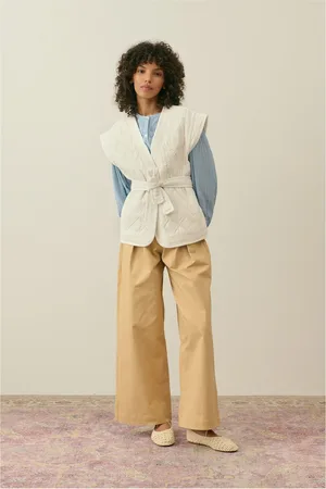Louise Misha Veste Sans Manches Andrea Coton Bio - Collection Femme
