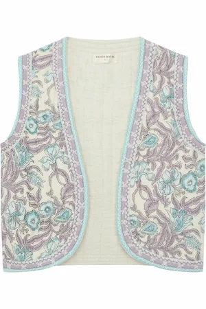 MAISON HOTEL Gilet Sans Manches Purple Paradise Karina