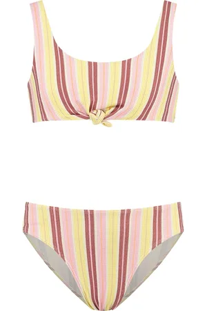 Beachlife Maillot de Bain 2 Pièces Volants Rayé