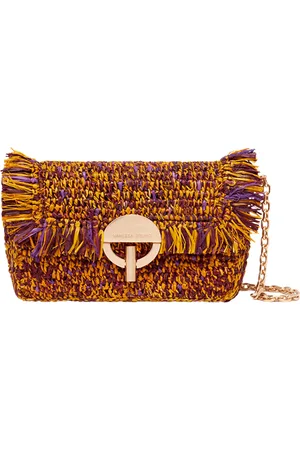 Vanessa Bruno Sac Nano Moon Raphia Chiné