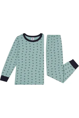 Petit Bateau Ensemble Pyjama Molleton Ratons
