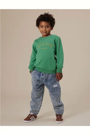 Goldie + Ace Sweat Goldie Crew Brodé Eponge