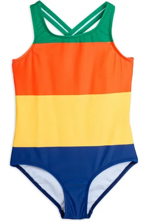 Mini Rodini Maillot de Bain Rayure Matière Recyclée