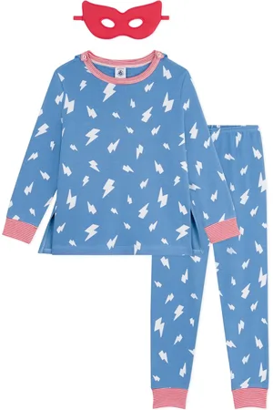 Petit Bateau Pyjama Bretona Avec Cape Flash Coton Bio
