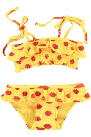 Piupiuchick Maillot de Bain 2 Pièces Lips Matière Recyclée