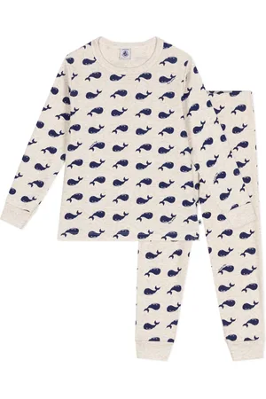 Petit Bateau Pyjama Bordeaux Coton Bio