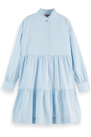 Scotch&Soda Robe Rayée Volants