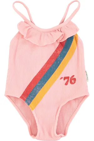 Piupiuchick Maillot de Bain Volant Matière Recyclée