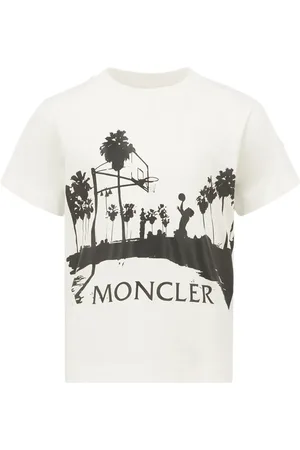 Moncler T-shirt Logo Basketball
