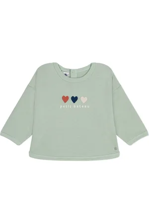 Petit Bateau Sweat Medidi Cœurs