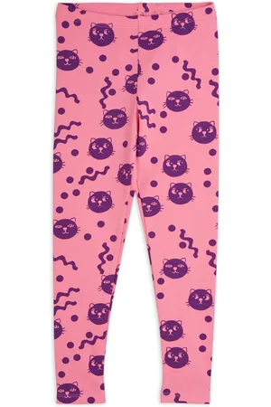 Mini Rodini Legging Squiggly Cats Coton Bio