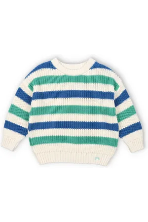 The New Society Pull Rayures Leto Coton Bio