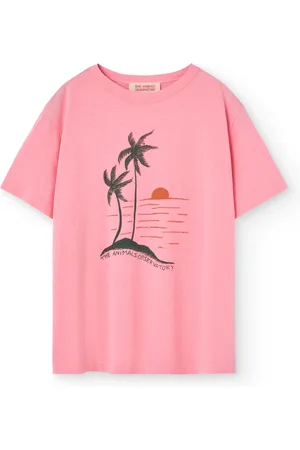 The Animals Observatory T-shirt Big Rooster Palmier