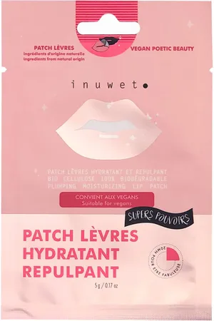 INUWET Patch lèvres hydratant et repulplant
