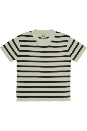 FUB T-shirt Oversize Rayé Coton Bio