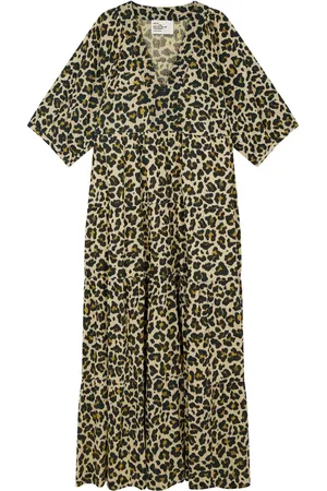 Leon & Harper Robe Rizi Léopard Coton Bio