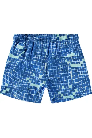 Molo Short de Bain Niko Tile Smile Fibres Recyclées
