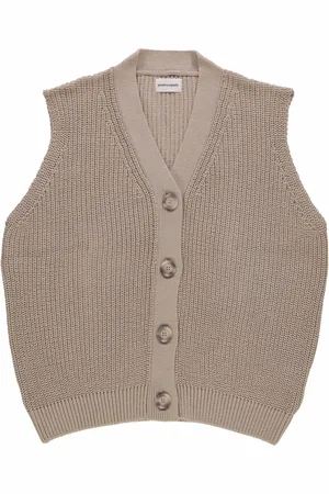 Poudre Organic Gilet Sans Manches Cranberry Coton Bio - Collection Femme