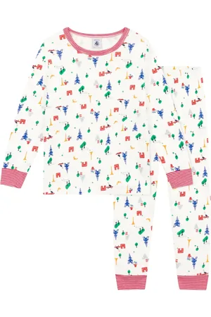 Petit Bateau Ensemble Pyjama Monuments Paris