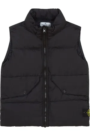Stone Island Doudoune Sans Manches Logo