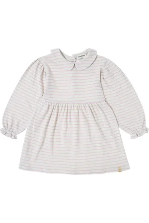 Tocoto Robe Maille Fine Rayure