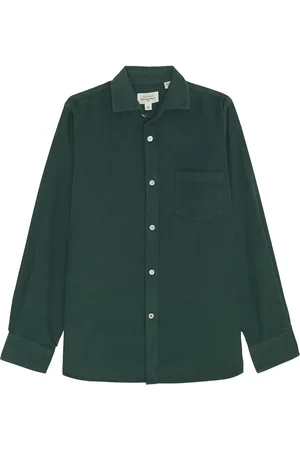 HARTFORD Chemise Paul Pat Velours Côtelé