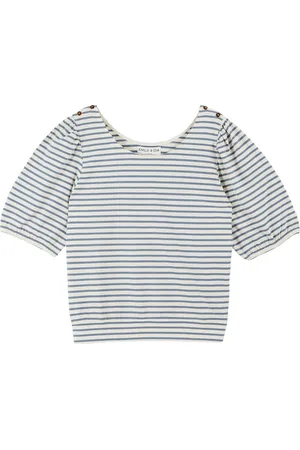 Emile et ida T-shirt Berlioz Rayures Coton Bio