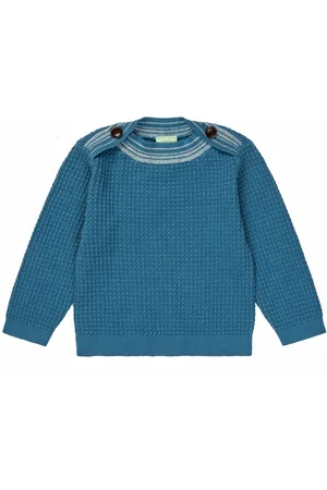 FUB Pull Structure Maille Fine Coton Bio