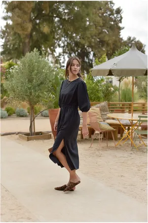 Marlot Paris Robe Aime Seersucker - Collection Femme