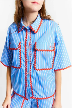 Indee Chemise Rayures Bords Contrastés Suraya