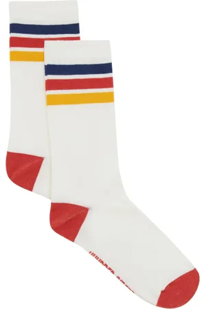 Hundred Pieces CHAUSSETTES CLASSIC STRIPES WHITE