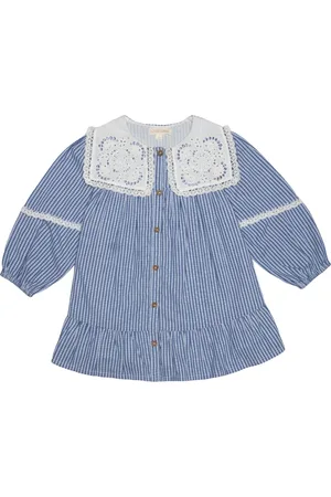 Louise Misha Robe Arinola Col Crochet
