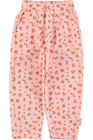 Piupiuchick Pantalon Fleuri Coton Bio
