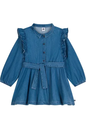 Petit Bateau Robe Denim Léger
