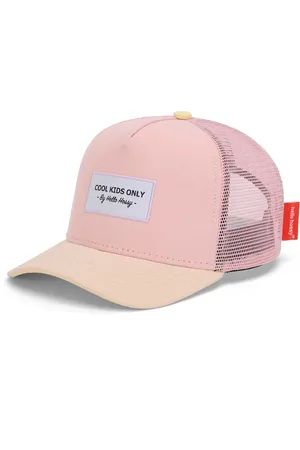 Hello Hossy Casquette Visière Courbée Trucker Mini Powder Pink