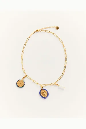 Palas Collier Chaine et Charms Disco