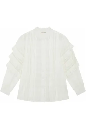 MAISON HOTEL Blouse Cuban Schiffli Omara