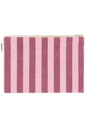 Rose in April Pochette Lili Rayée