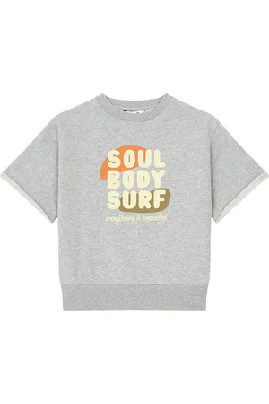 Hundred Pieces Sweat Manche Courte Coton Bio