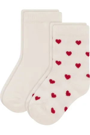 Petit Bateau Lot 2 Chaussettes Cœur