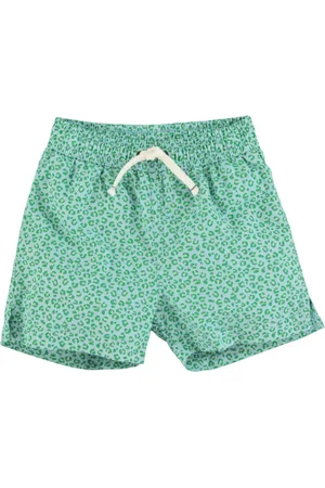 Piupiuchick Short de Bain Léopard Matière Recyclée